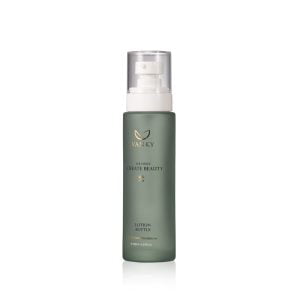 100ml Custom green bottle with white pump