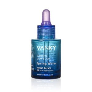 30ml Custom blue dropper bottle with Logo printed