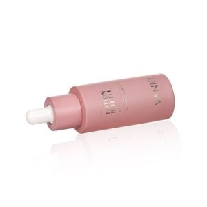30ml pink design cosmetic bottle packaging with a spray pump