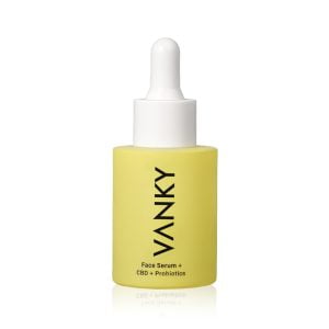 30ml Yellow design cosmetic bottle packaging with dropper