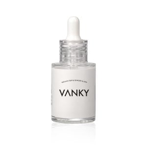 30ml Clear glass bottle with a customized label