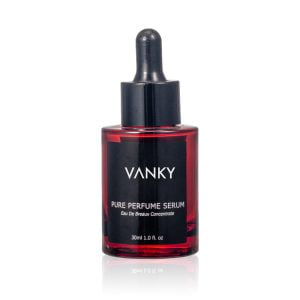 30ml Red cosmetic bottle packaging with a black dropper