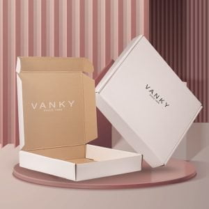 Factory Custom Logo Luxury Printed Small Packaging Corrugated Paper Boxes