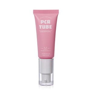 20ml Customized pink PCR soft tube packaging with airless pump
