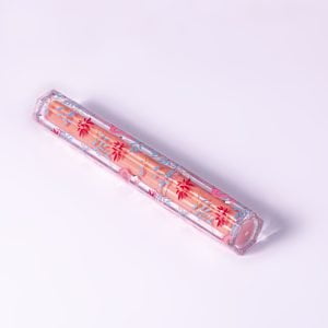 High quality transparent double-layer lipstick tube