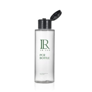 100ml PCR customized transparent plastic bottle