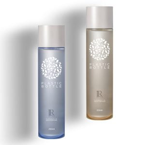 Multiple volume customizable screw cap plastic bottle