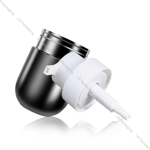 Custom 300ml PET jar with pump