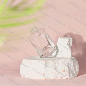 Wholesale 80ml clear glass bottle for Fragrance